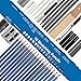 Drawing Pencils Sketch Art Set-40PCS Drawing and Sketch Set Includes 18 Sketching Graphite Pencils,Graphite and Charcoal Pencils,100Pages Sketch Pad and Accessories