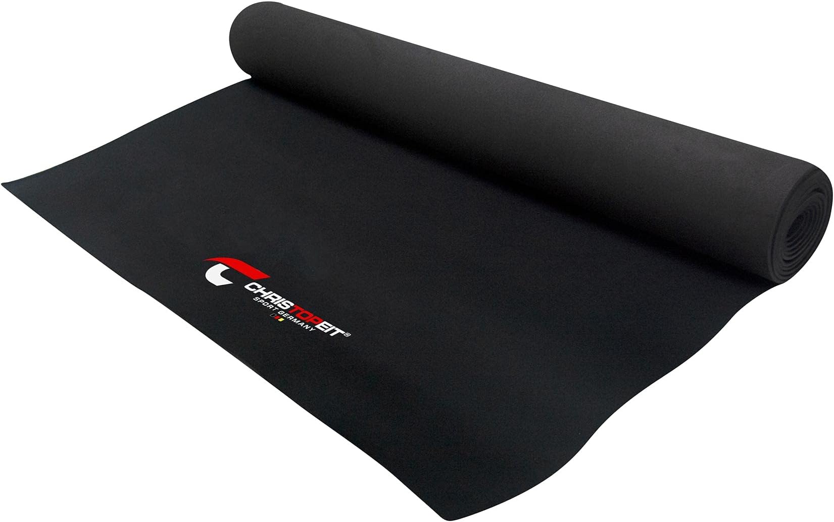 Christopeit Protective Floor Mat, L 200 x B 100 x H 0.3 cm, Black, M