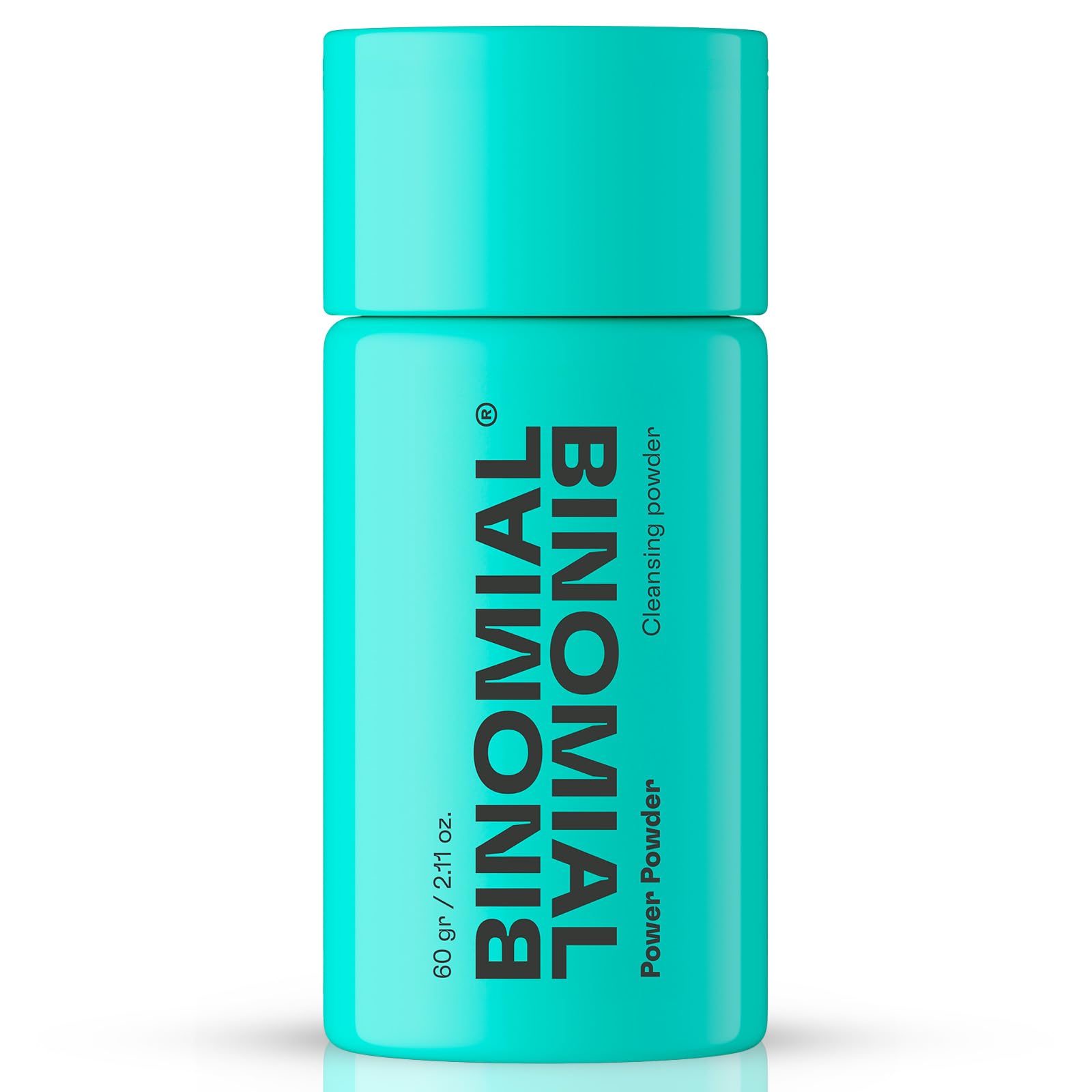 BINOMIAL - Power Powder | Limpiador Facial en Polvo | Limpieza Facial Profunda e Hidratante | con Antioxidantes Naturales y Activos Postbióticos | Skincare | 60gr