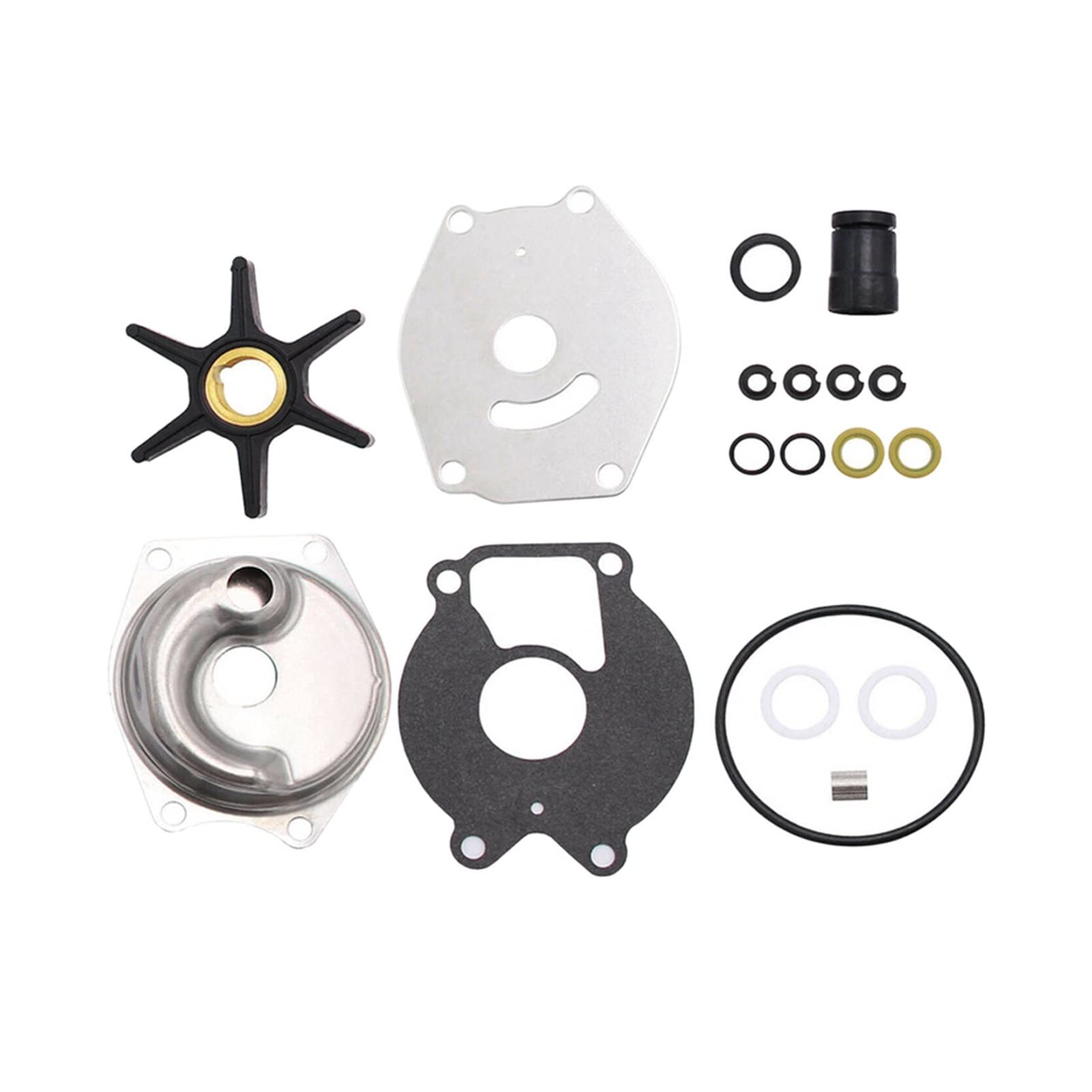 LUGEMA Kit di Servizio della girante della Pompa dell'Acqua 46-99157T2 Adatti Adatti for i fuoribordo di Mariner, Pezzi di Ricambio del Motore della Barca ad Alta affidabilità