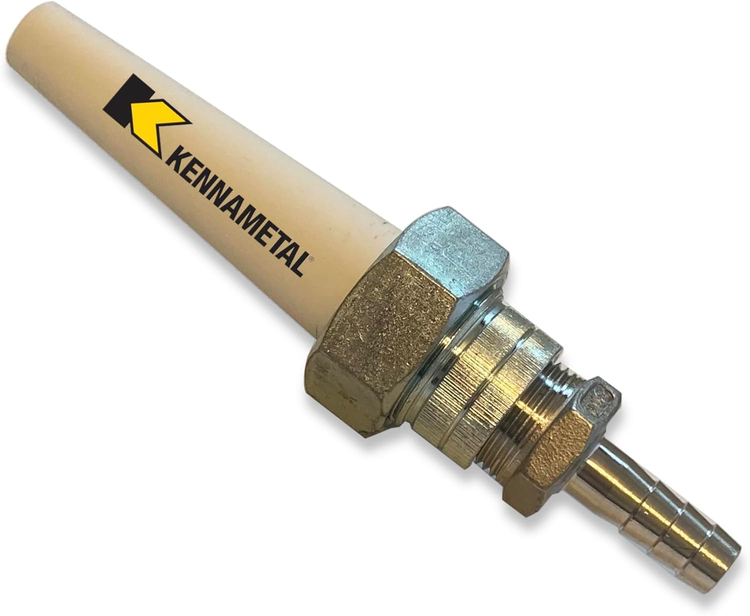 Type 1 Ceramic Sandblaster Nozzle with 1/2" Barbed Fitting for