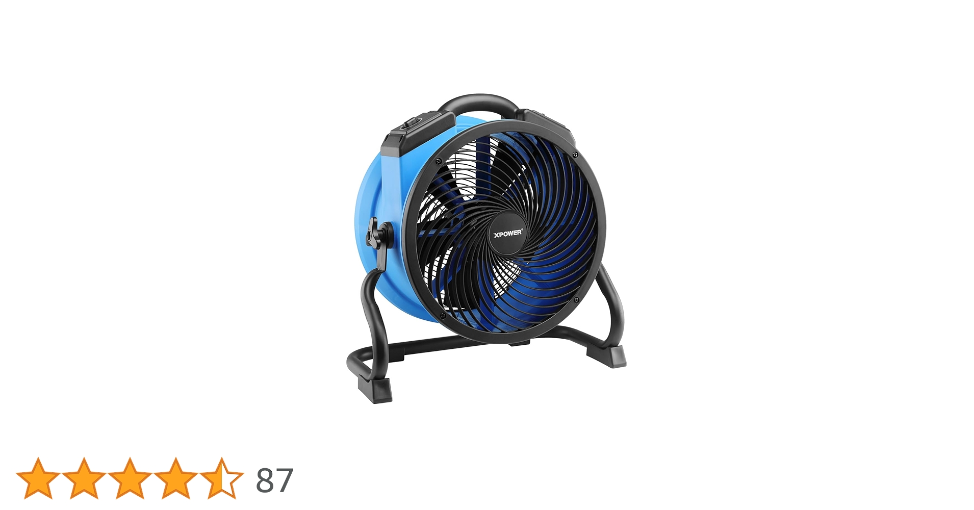 Amazon.co.jp: XPower FC-300 ブルーアキシャルファンカーペットフロア