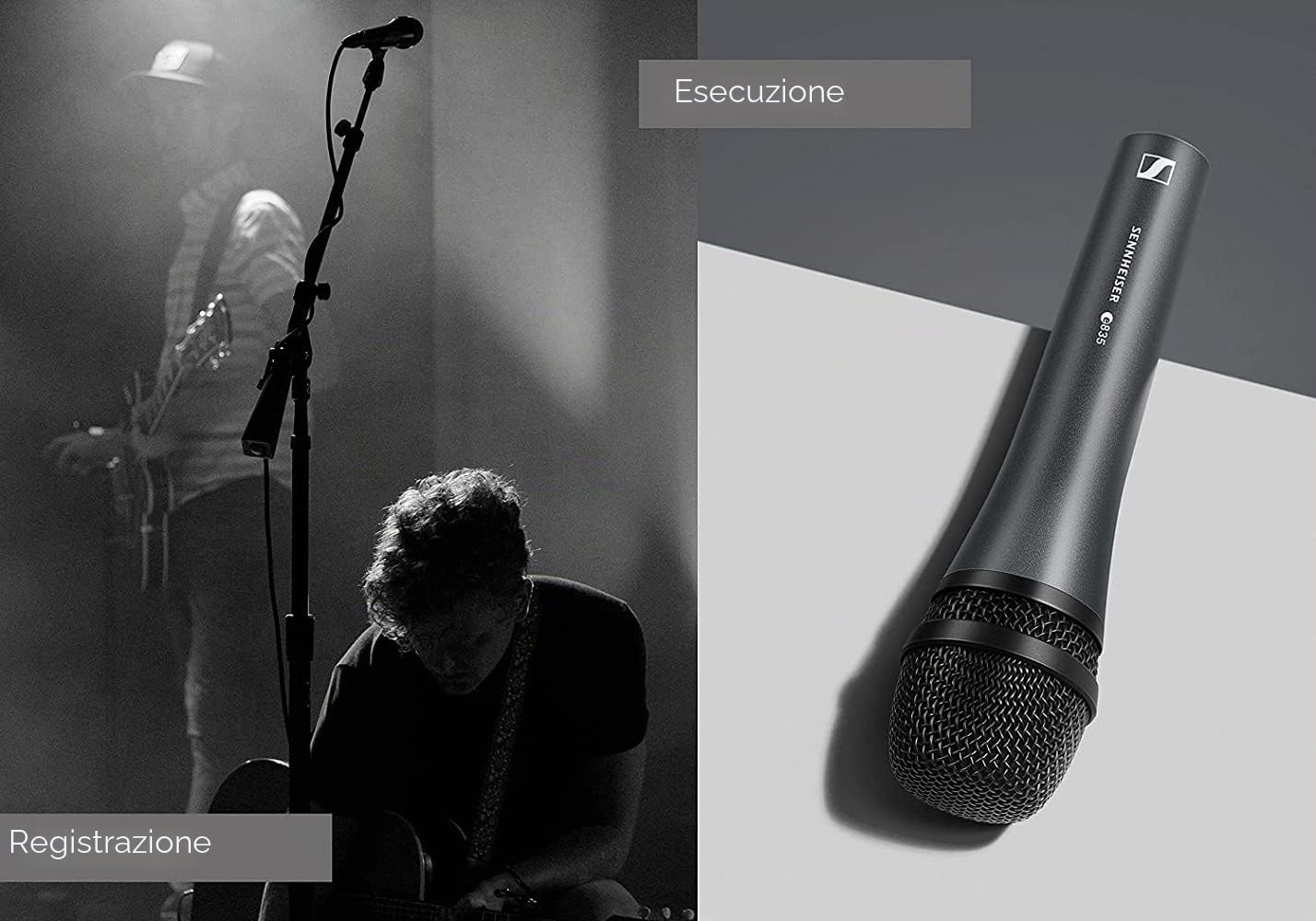 Sennheiser E835 Microfono dinamico