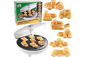 The Ultimate Waffle Treat: Construction Trucks Mini Waffle Maker