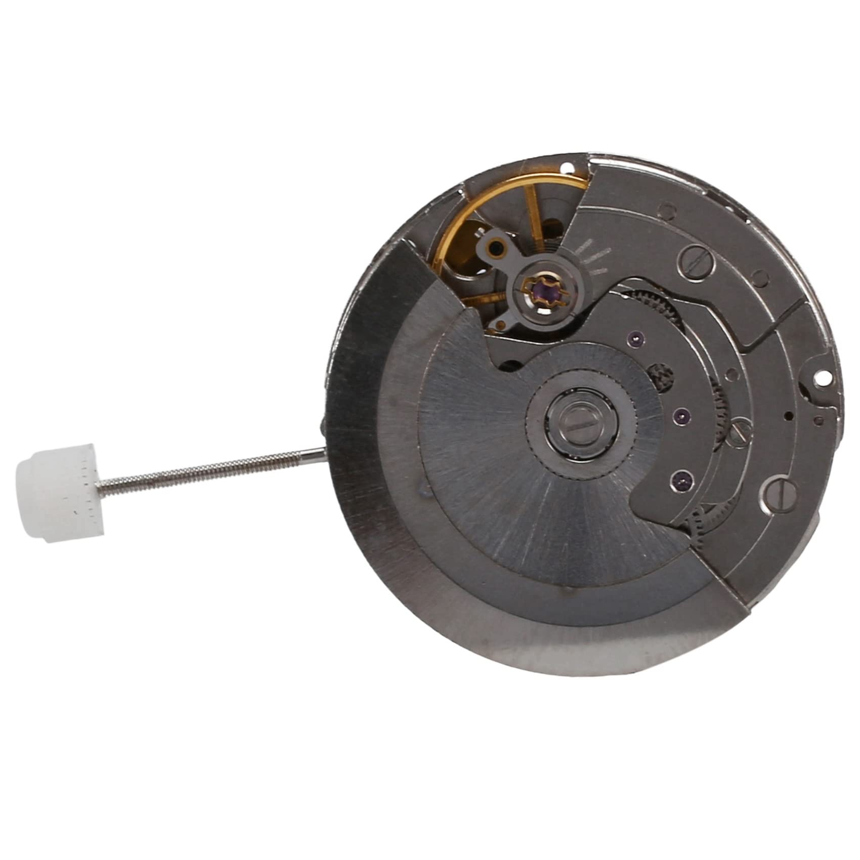 do GMT 2824 mechanizm zamienny mechaniczny 4 igły automatyczny wyświetlacz kalendarza narzędzie do naprawy zegarka, Czarny