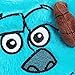 Jay Franco Disney Pixar Monsters Inc James Sullivan - Sully 3D Snuggle Plush Pillow - Super Soft Blue Pillow - Measures 15 Inches