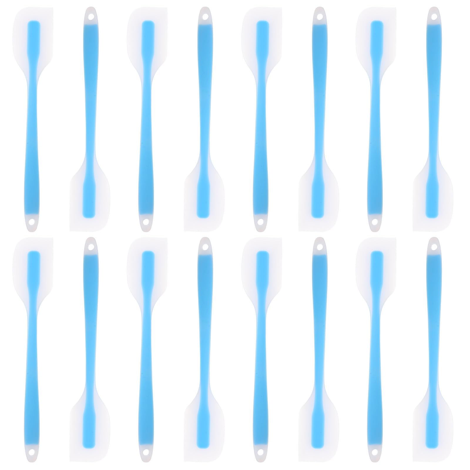 GALPADA 20 Piezas Espátula de Silicona Resistente al Calor para Repostería y Mezcla, Flexible y Antiadherente, Adecuado para Preparar Pasteles y Uso en Cocina Casera