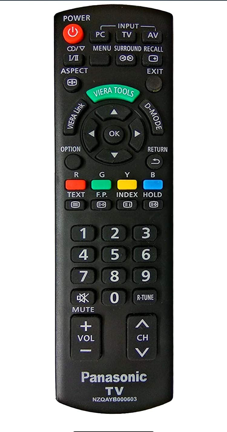 panasonic led tv remote For Panasonic Tvs,Black (B07BL26DLW) Amazon Price History, Amazon Price Tracker