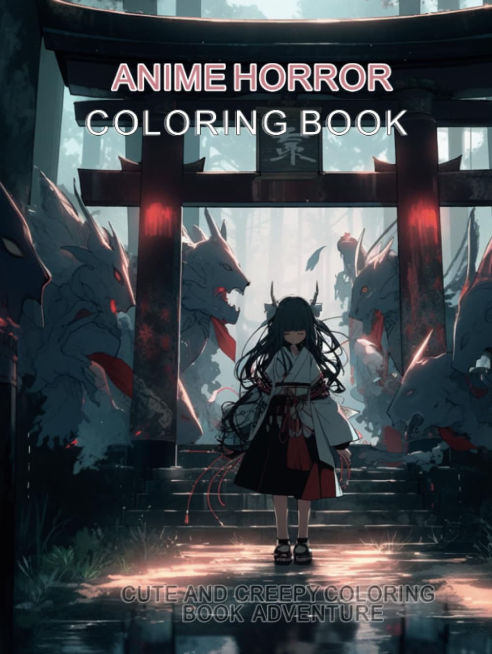 Amazon.com: Anime Horror Coloring Book: A Spine- Chilling Adventure ...