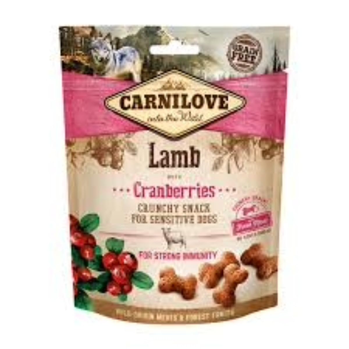 Carnilove Lamb with Cranberries Dog Treats 1x200g