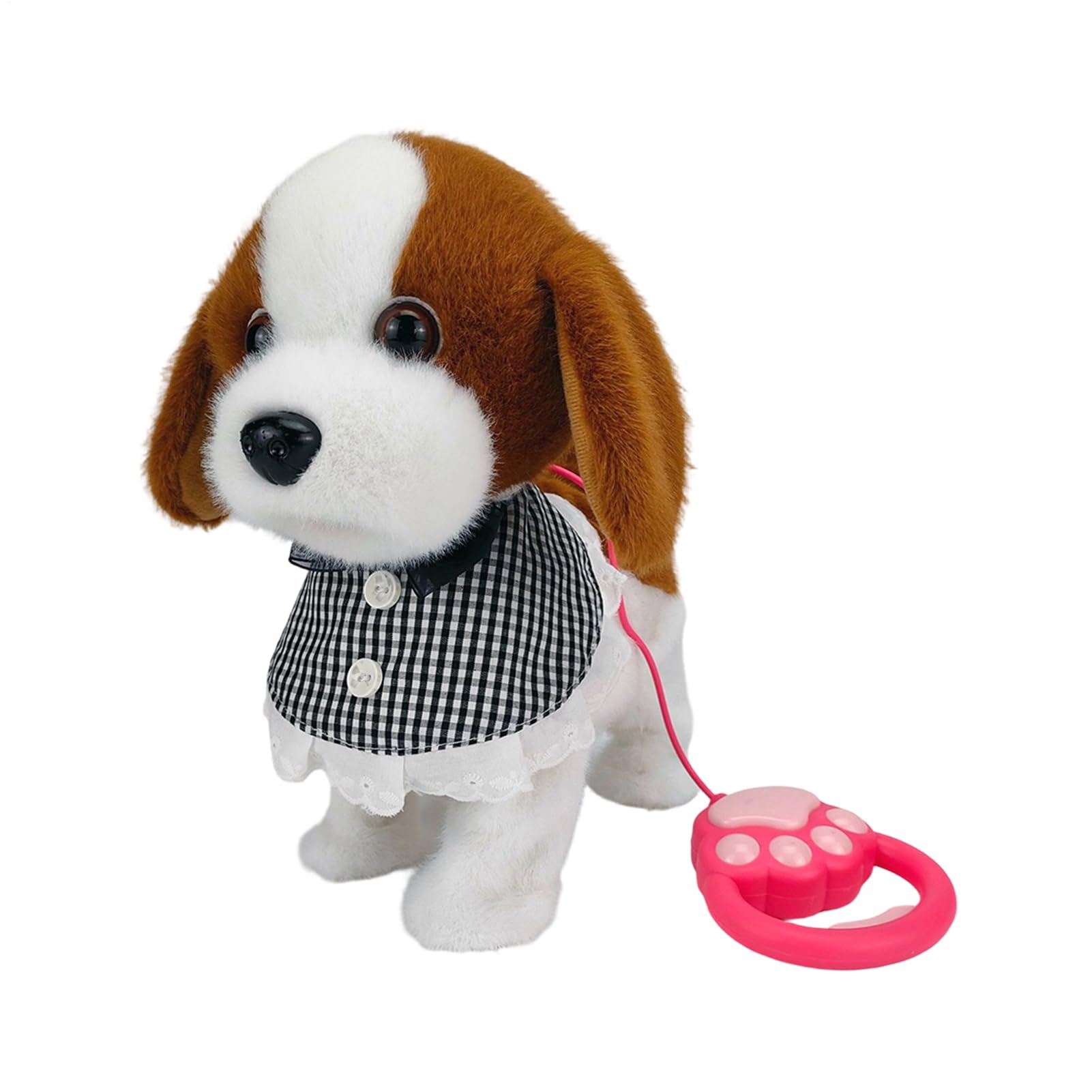 Mascota Robótica Animales De Peluche Perro | Juguetes de Peluche Robóticos que Hablan Regalo Infantil Cumpleaños Casa Dormitorio Salón Jardín Interiores