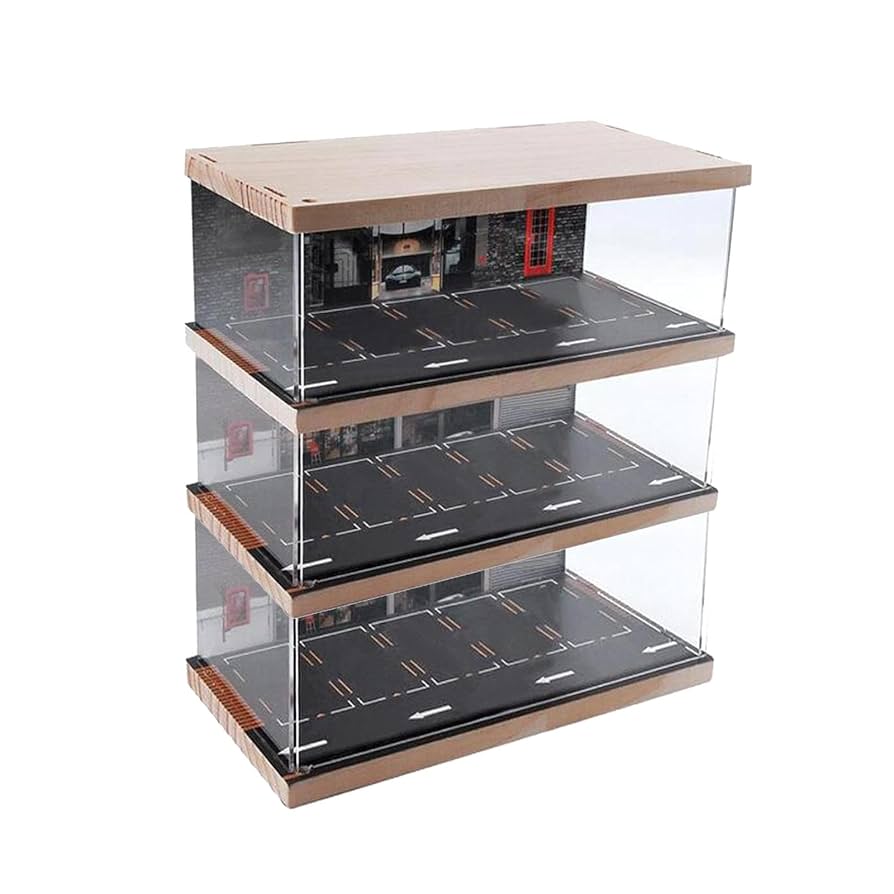 Amazon.co.jp: Generic 1/64スケール 車のディスプレイケース