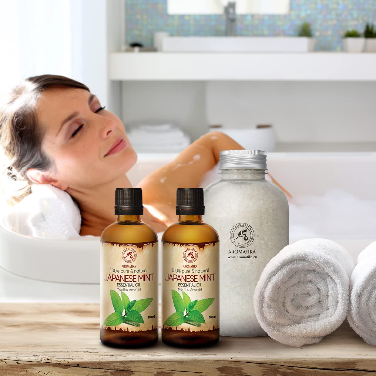 Amazon.com: Japanese Mint Oil - 2x3.4 Fl Oz - Mentha Arvensis