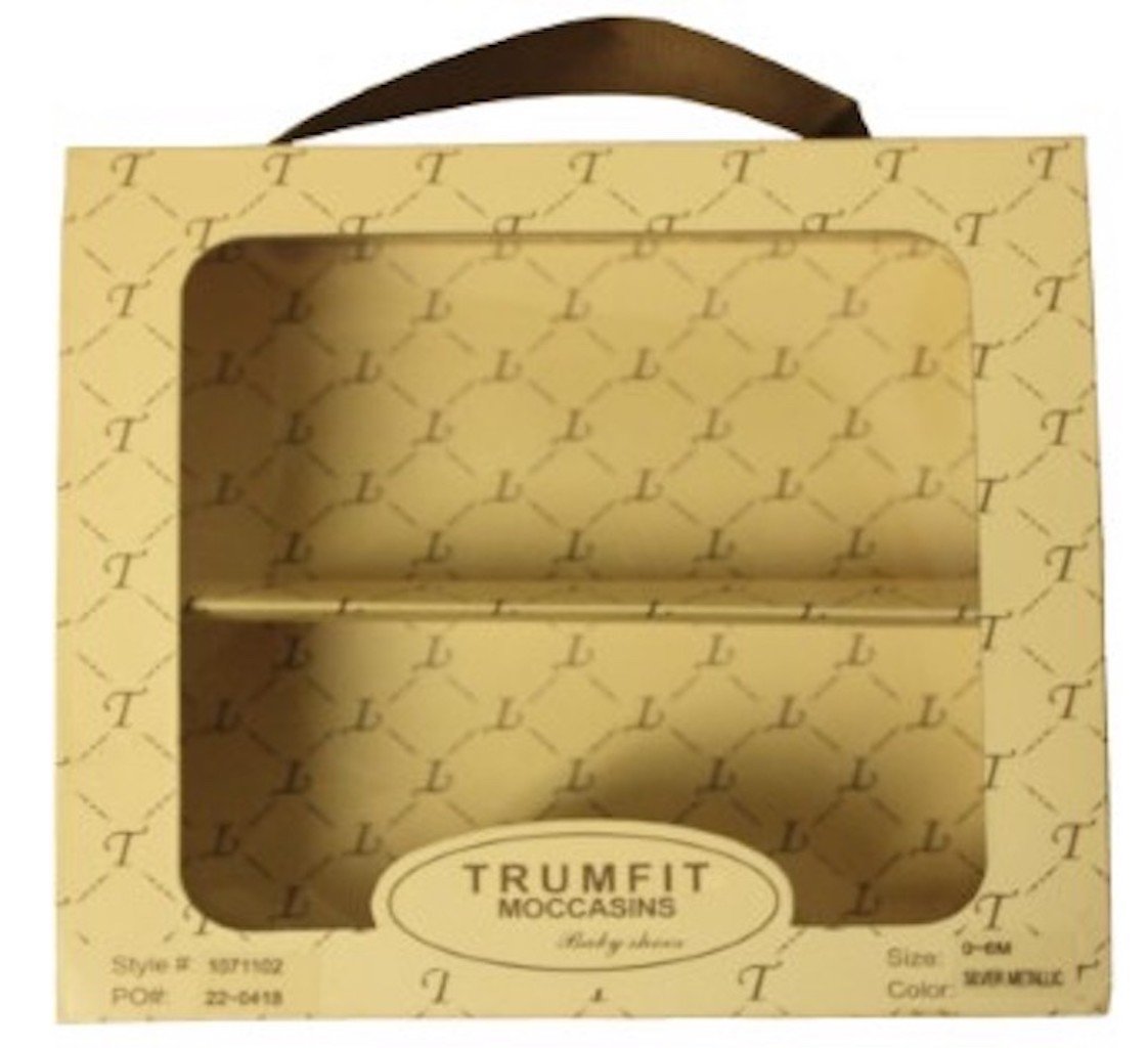 Trumfit Moccasin Baby Dress Shoes Leather and Patent Leather (1 (6-12M), Black Patent Leather)