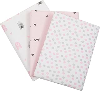 Cueiro Flanel Papi Compose Estampado para Bebê 80cm X 50cm Contém 03 Un