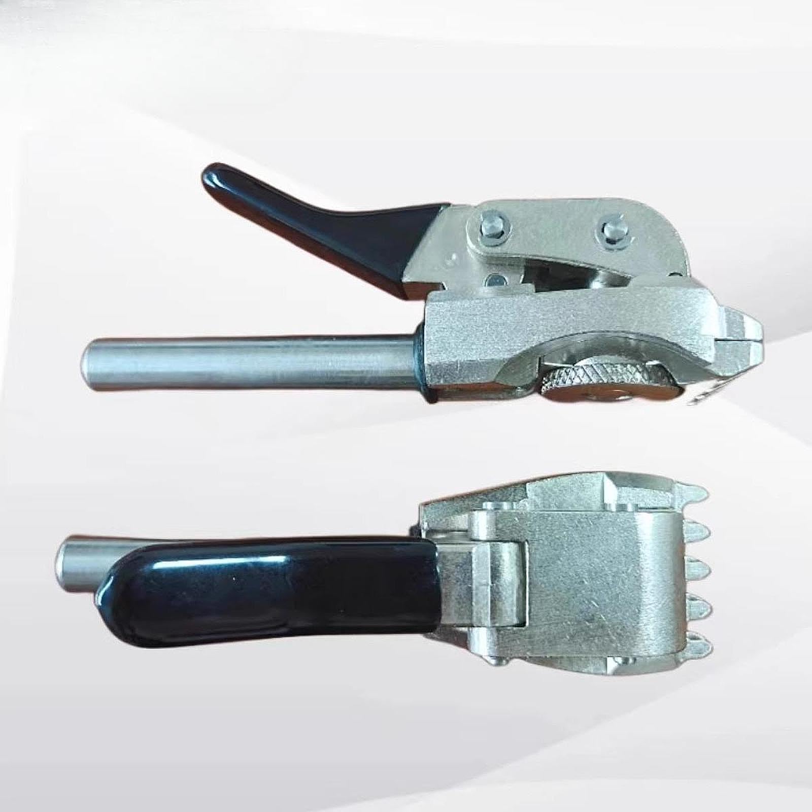 Morsetto Volante per Macchina Incordatrice Badminton Tennis, Morsetto Incordatura Racchetta con Posizionamento 5 Denti, Trama Antiscivolo