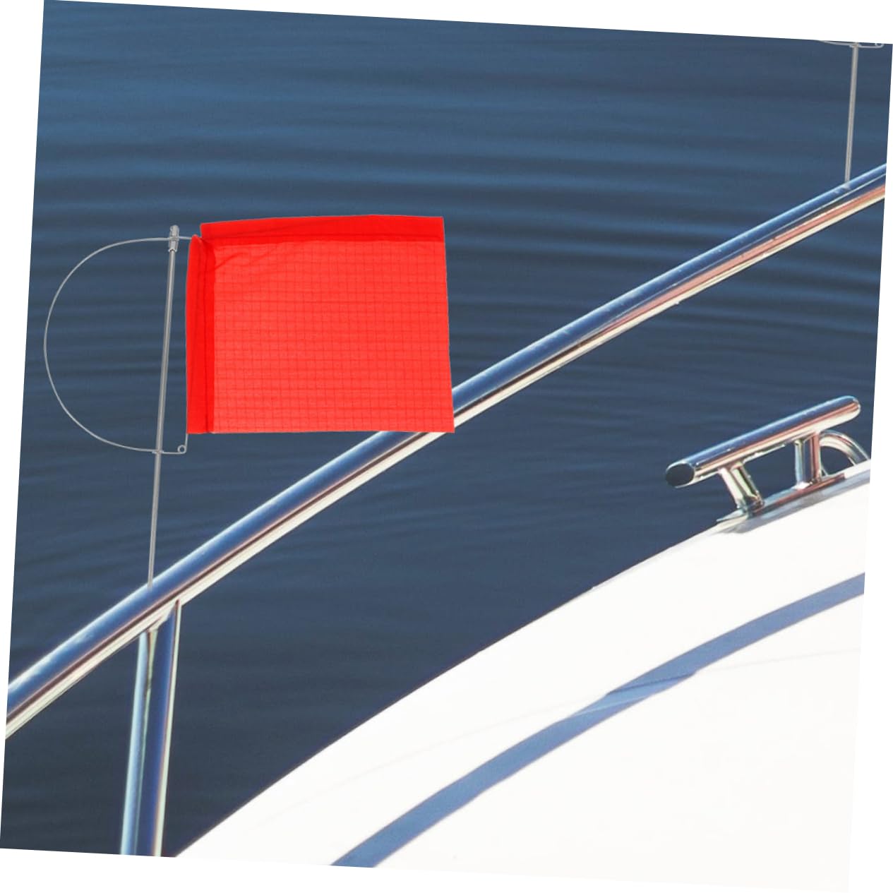 BESPORTBLE Bandera de Dirección del Viento Acero Inoxidable Resistente para Barco Yate y Diseño Único, Herramienta Práctica para Decoración Exterior Marina