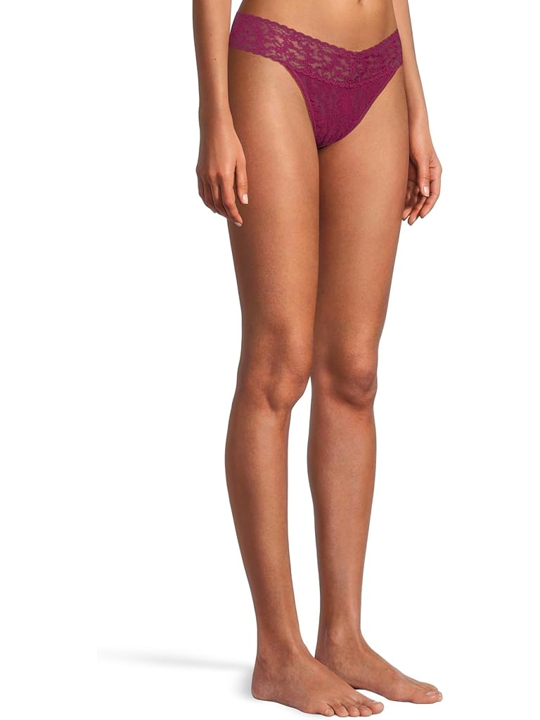 Mahogany Hanky Panky Signature Lace Original Rise Thong