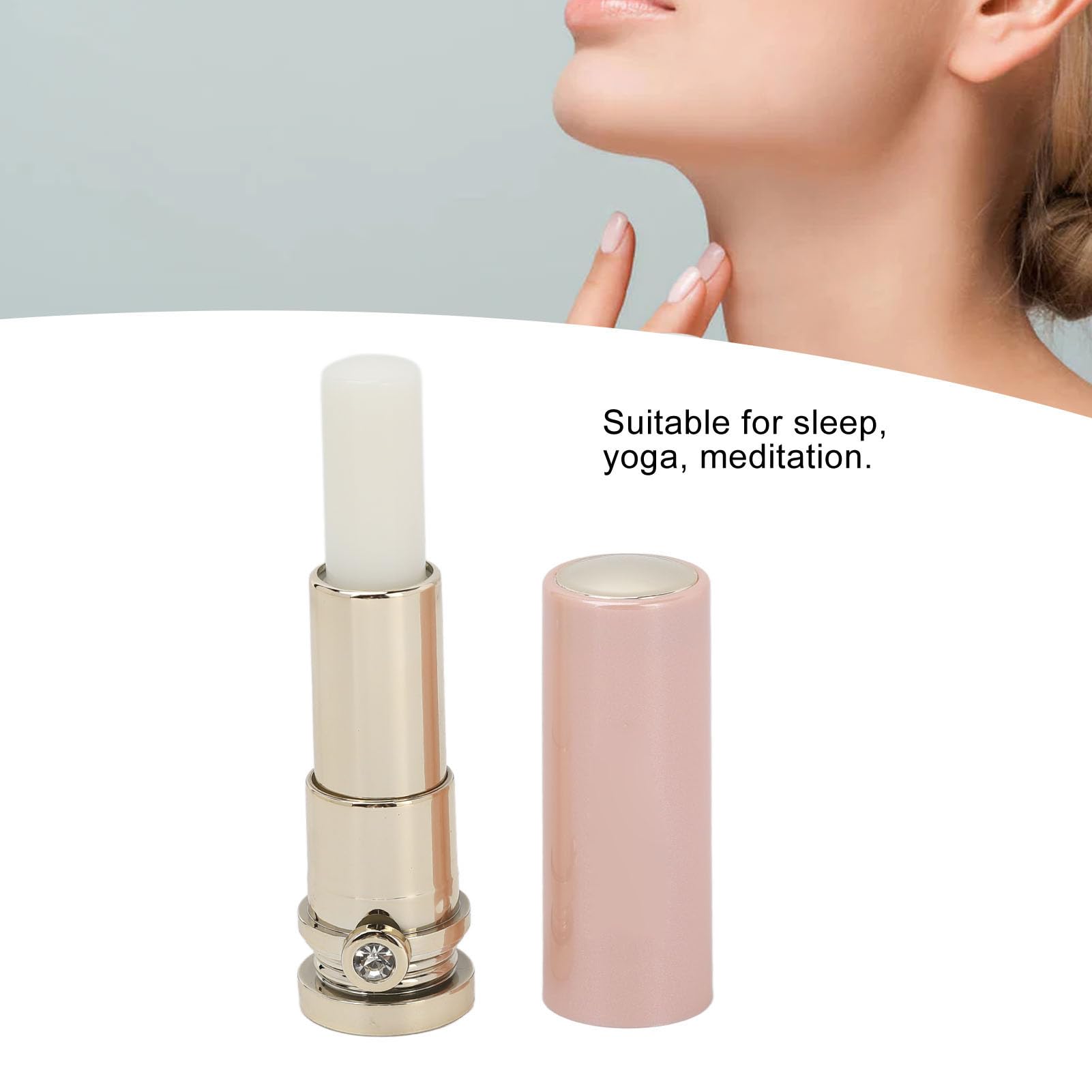 Profumo Solido in Stick Floreale da 0,1 Once - Fragranza Leggera Balsamo Portatile Aromatico Rinfrescante Per Lo Sport