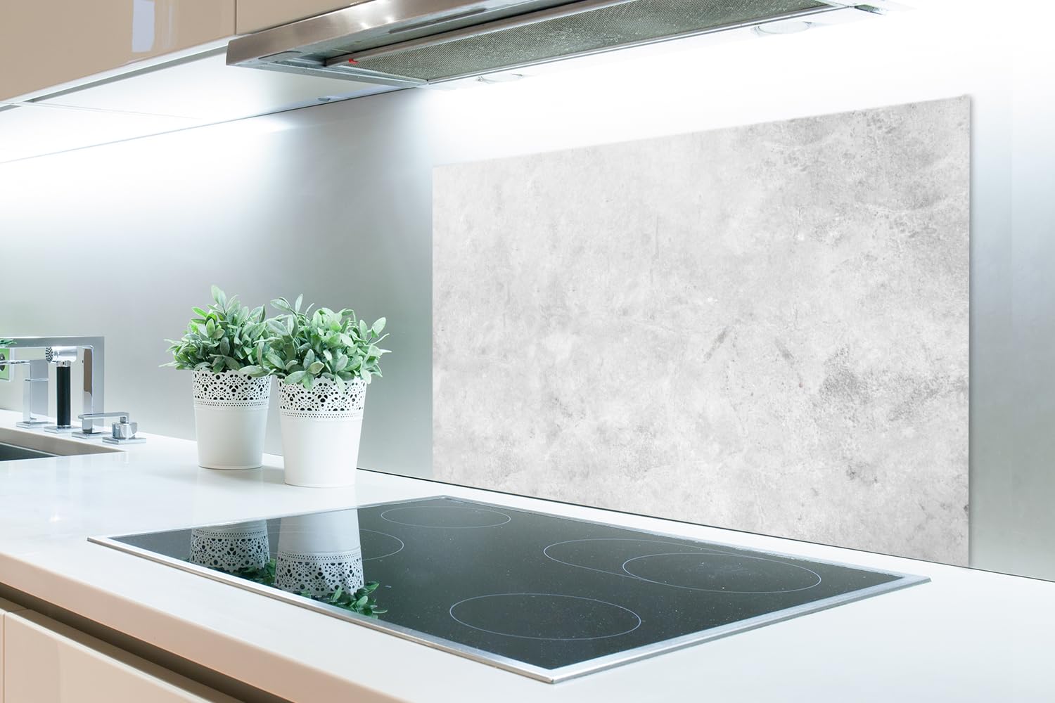 KitchenYeah© Spatscherm Keuken 80x55 cm Kookplaat