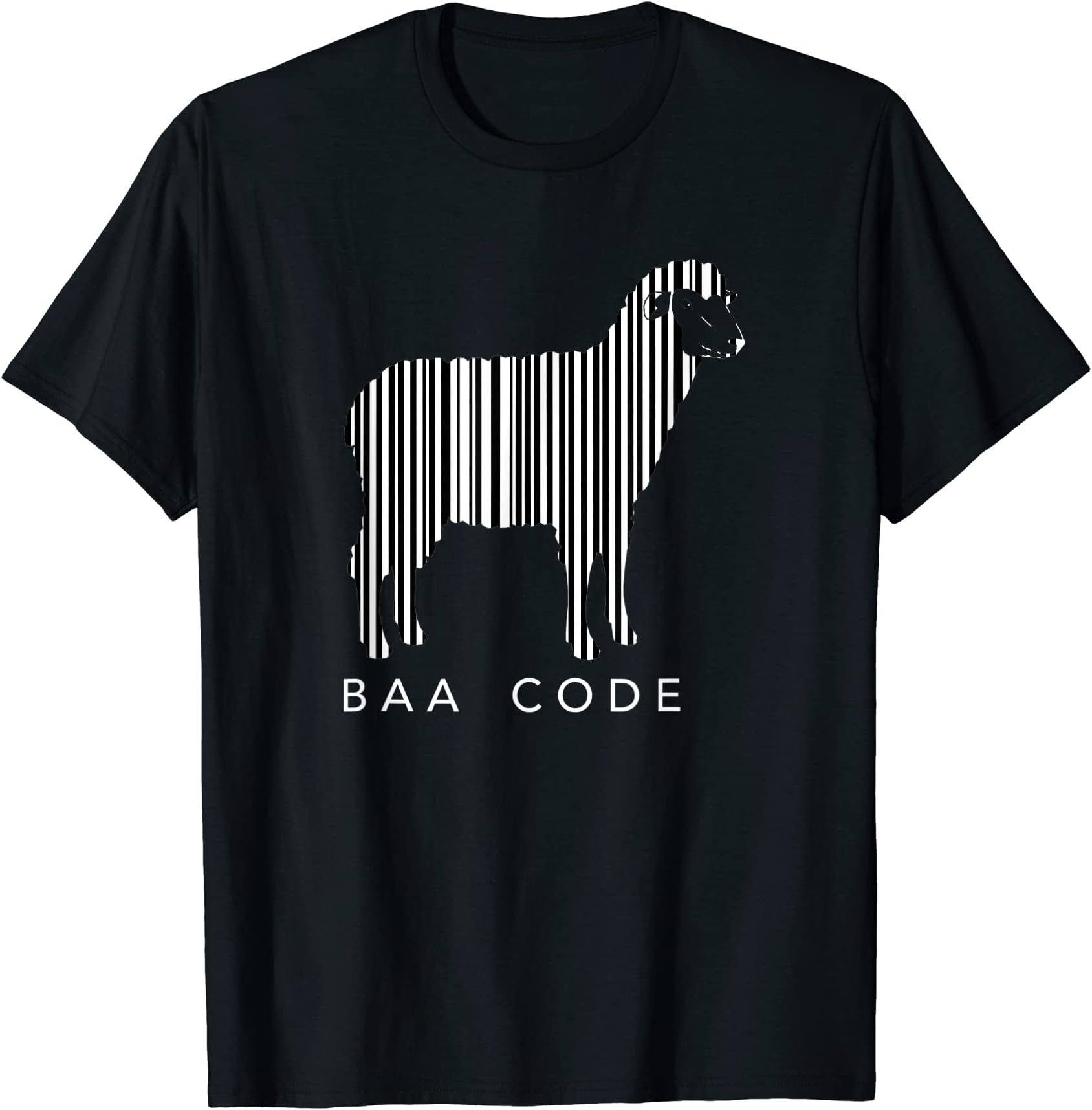 Love Sheep Black Sheep WhispererBaa Code Sheep Whisperer Farmer For Those Who Love Sheep T-Shirt
