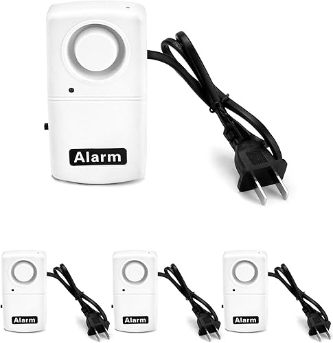 Miniatura 7 de QWORK Alarma de falla de energía, alarma de corte de energía automática de corte de energía de 120 db, indicador LED inteligente de sirena de