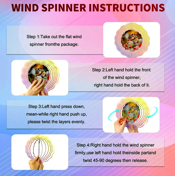 Tromic 10 Inch Teal Purple Day of The Dead Sugar Skull Wind Spinner Yard Decor Aluminum Sublimated Garden Art Indoor Outdoor 3D Kinetic rws-156, Blue