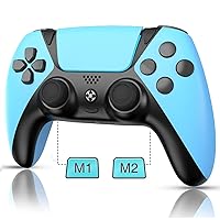 Vista 1 de TOPAD Ymir Wireless Remote for PS4 Controller,Blue Gamepad Control for Playstation 4 Controller, Upgraded Elite Pa4 Controllers with Vibration