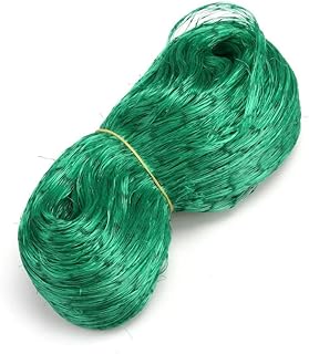 2M X 10M Green Premium Garden Netting Net Protection Anti Bird Veg Fruit Plant Pond Water Windbreak Netting for Plants Fruit Veg Patch Grass Seeds Protection Garden Mesh Fence(1 roll)