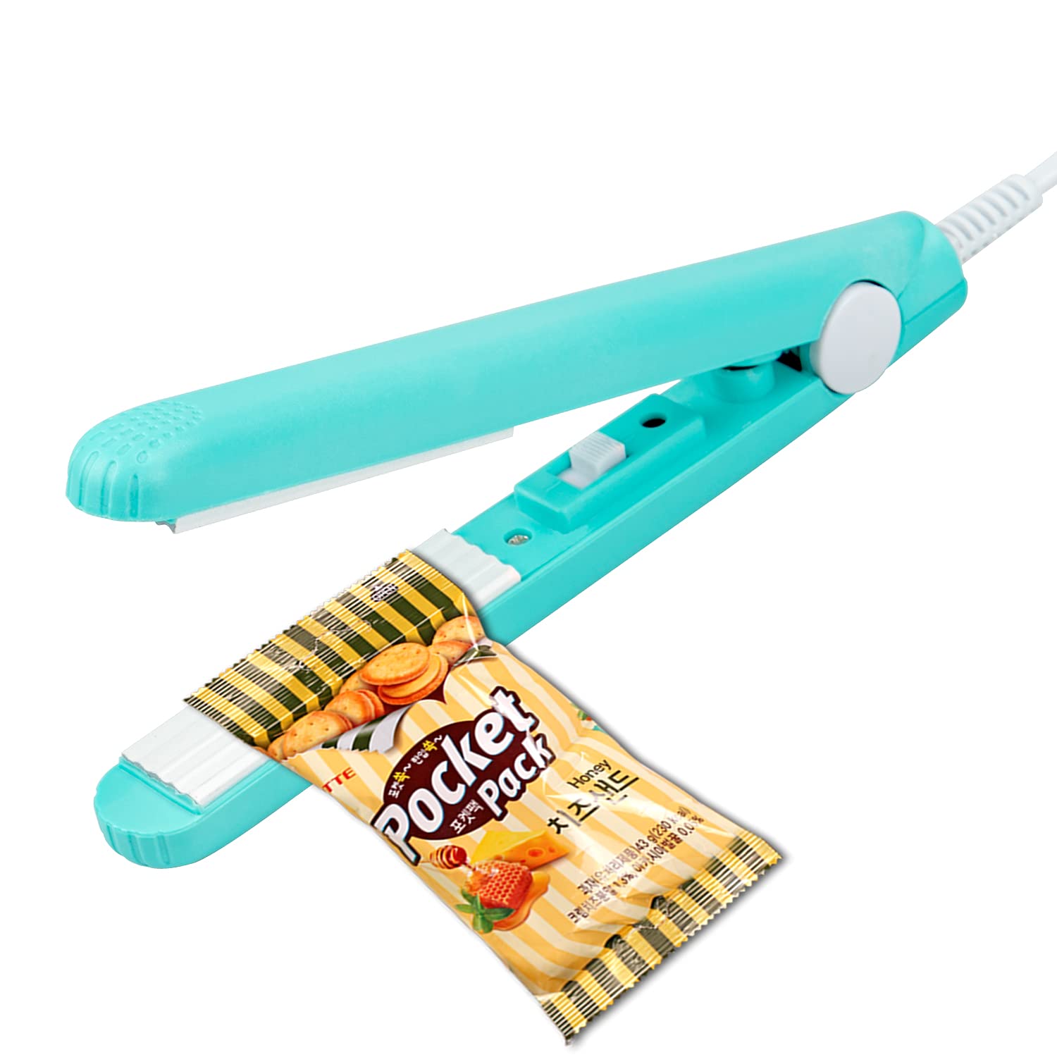 Mini Sealer Handheld Bag Sealer for Food Storage Portable Smart Heat Sealer Cool Plastic Sealer Kitchen Gadgets for Chip Bags Plastic Bags Snack Bags