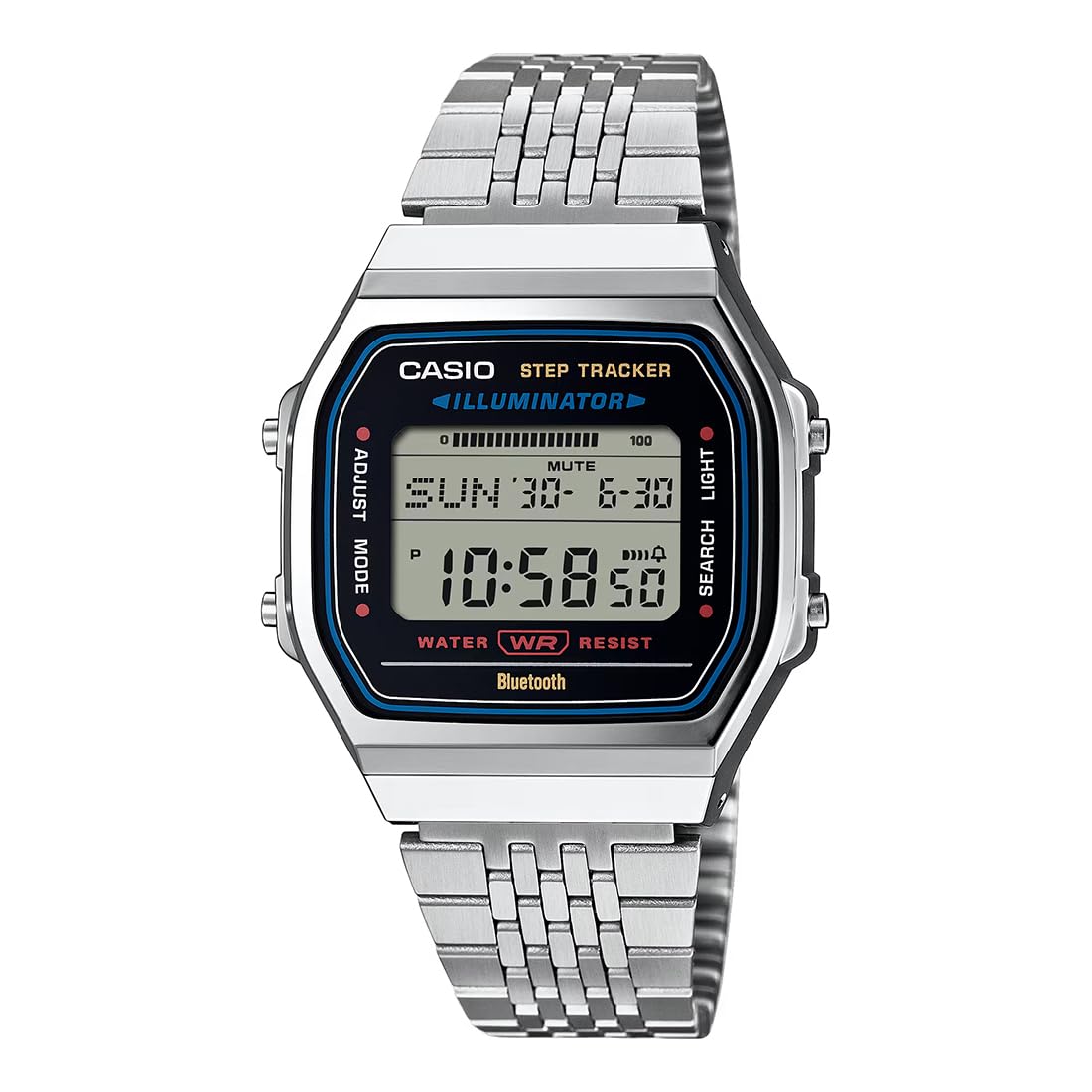 casio Vintage ABL-100WE-1ADF Bluetooth Digital Black Dial Unisex (D365)-picture-26