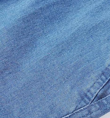 Youhan Women's Cotton Blend Denim Pants Casual Elastic Waist Pull On Jeans3