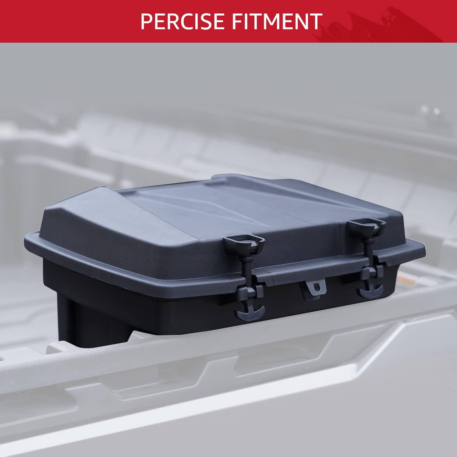 HAKA TOUGH Caja de almacenamiento Defender HD8 HD10 Bed Tool Storage Box OEM nuevo #715003028