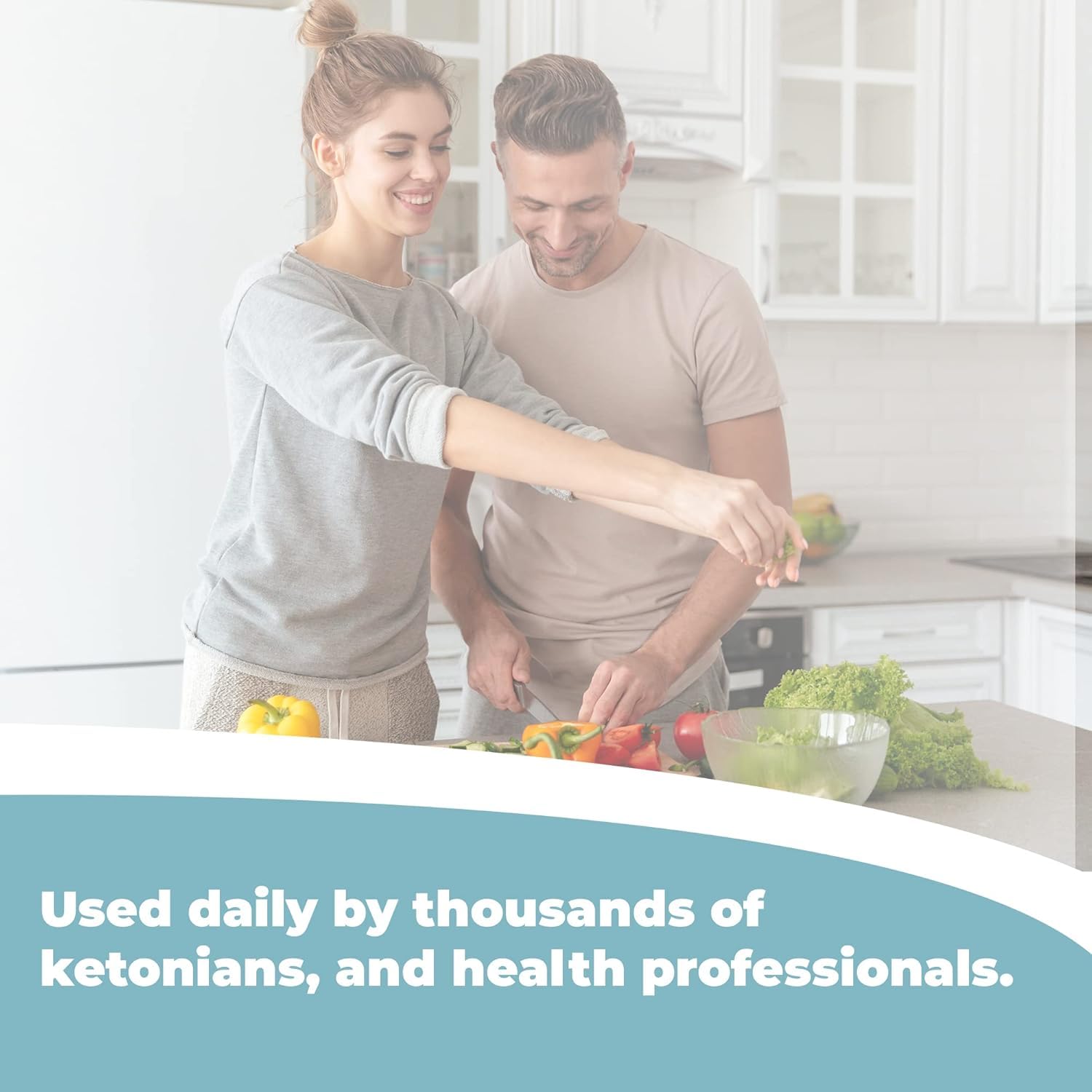 Go-Keto Ketone + Glucose Teststreifen im günstigen Set, 50x Ketone Streifen, 50x Glukosestreifen, 100x Lanzetten passend für das Go-Keto Ketone+Glucose Messgerät