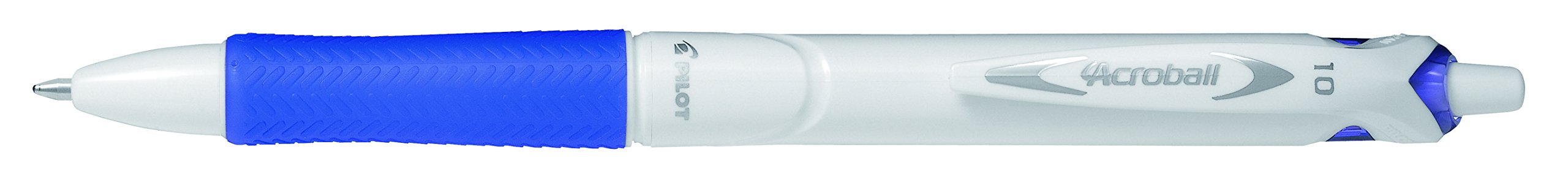 Pilot Acroball Retractable Ballpoint - Pure White/Blue