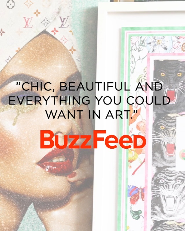 Amazon.com: Oliver Gal Fashion and Glam Contemporary Canvas Wall