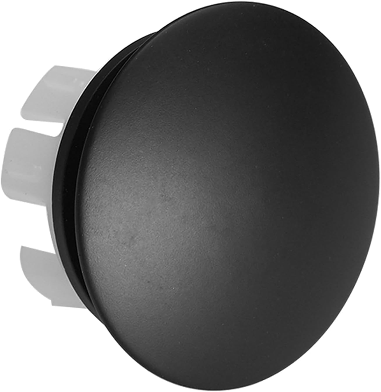 Bathroom Sink Overflow Cover Matte Black Brass Basin Vanity Ceramic Vessel Kitchen Trim Replacement Round Caps Dual Layer Insert