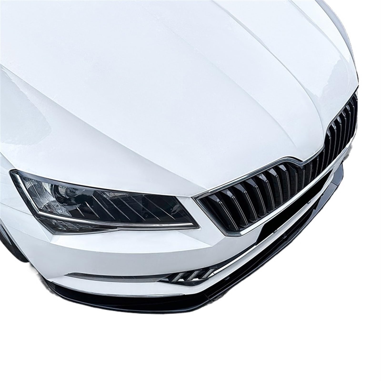 MCSTYEWR Przedni Zderzak Spoiler Kompatybilny z Skoda Superb B8 2016-2018