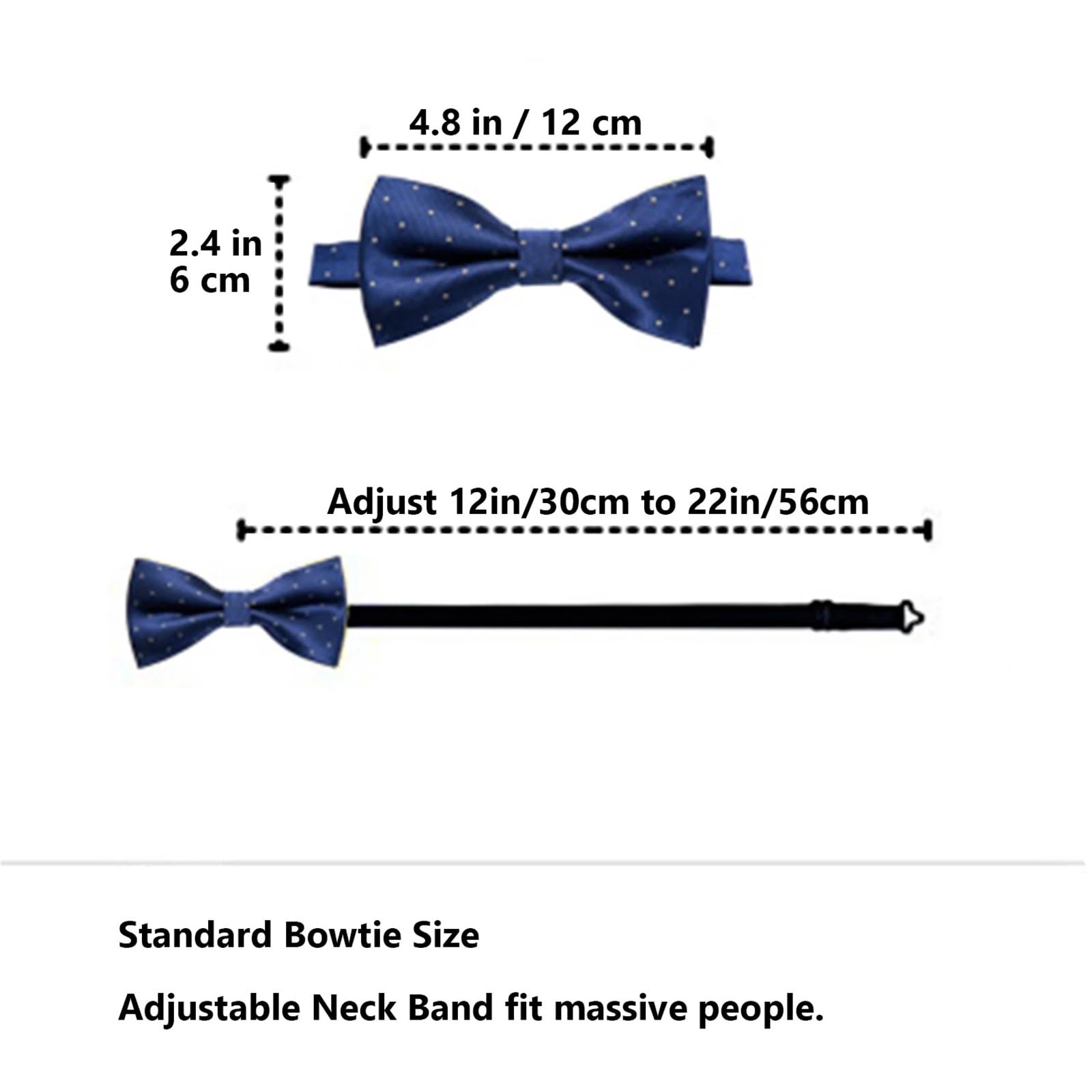Set di gemelli Hanky ​​con papillon da uomo in seta jacquard. matrimonio Per Feste Aziendali E Matrimoni