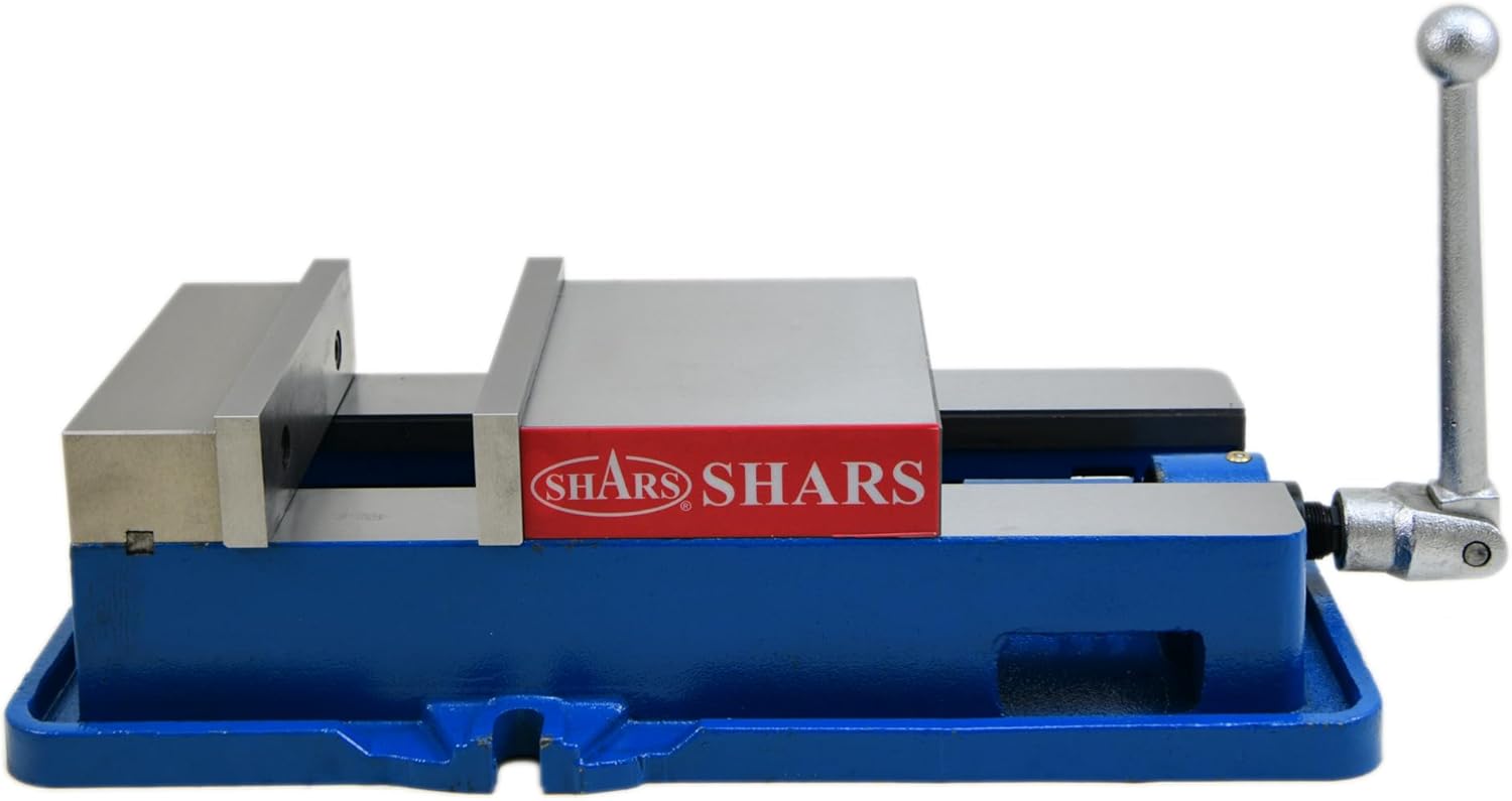 Shars 5'' X 4.92" Lock Down CNC Precision Milling Machine Vise 202-1022A R[