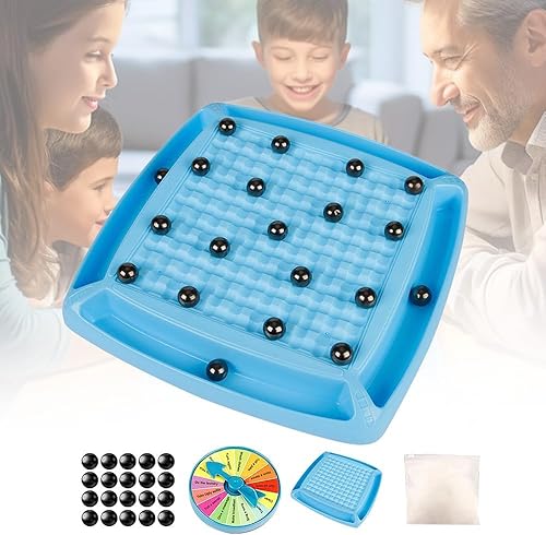 Juego de ajedrez magnético, juego de mesa de estrategia para niños, juego de mesa de piedra magnética, tablero de ajedrez magnético, divertido