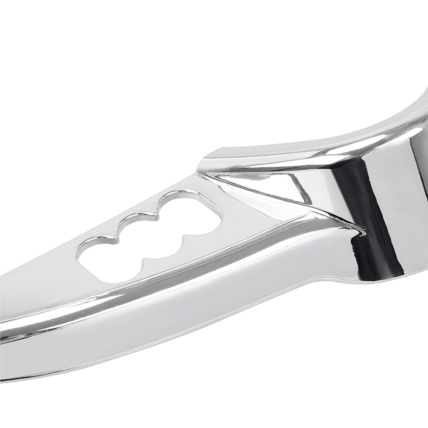 Panneau de commutateur de tableau de bord de moto chromé - Compatible avec Harley Touring Electra Glide Street Glide Tri Glide 2014-2020