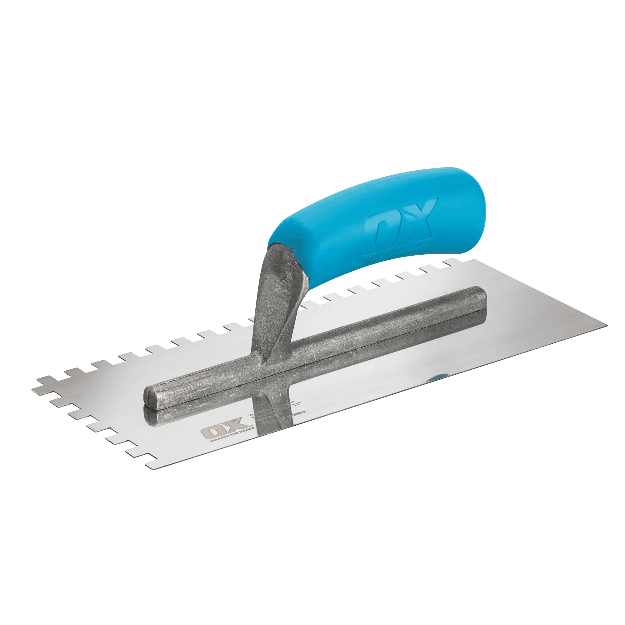 OX Trade Notched Stainless Steel Tiling Trowel - 8mm