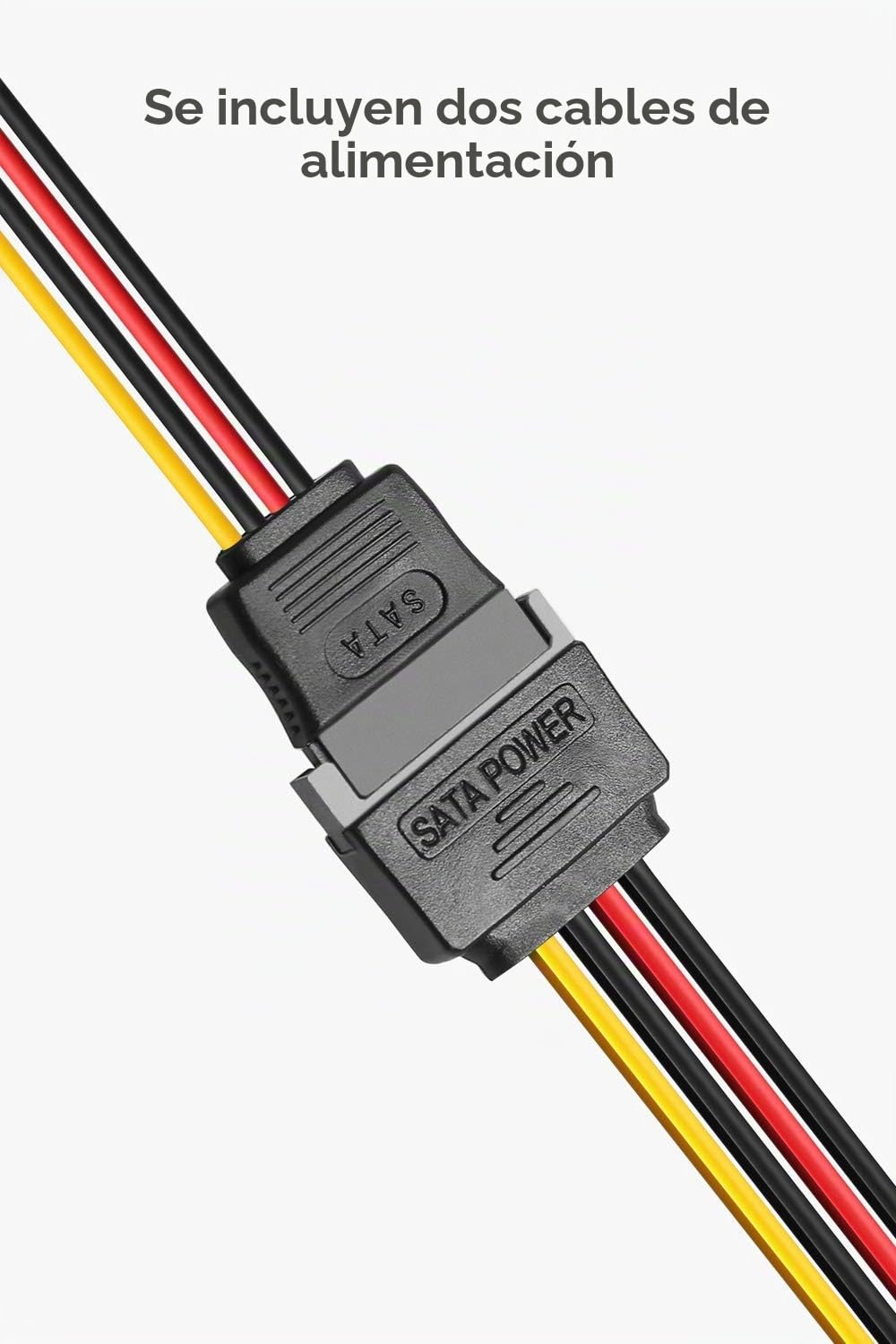 Inateck KTU3FR-4P - Tarjeta de 4 Puertos USB (PCI Express) para PC de Escritorio, 15 Conectores Pin de alimentación SATA, con Cable de 4 Pines para 2x15pin + Y-Cable de 15 a 15 Pines