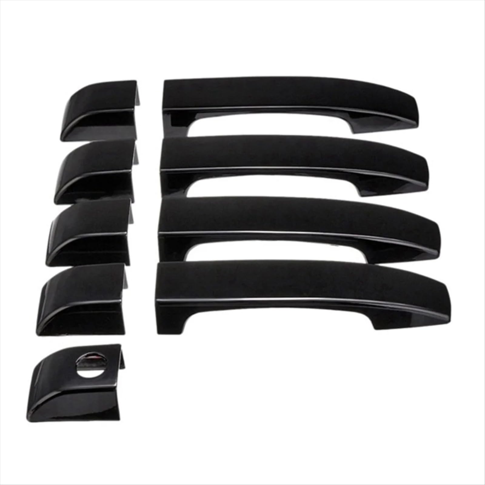 FVOIRSS Outer Door Handle Compatible with Land for Rover for Range L322 2002 2003 2004 2005 2006 2007-2012 Car Door Handle Covers Exterior Trim