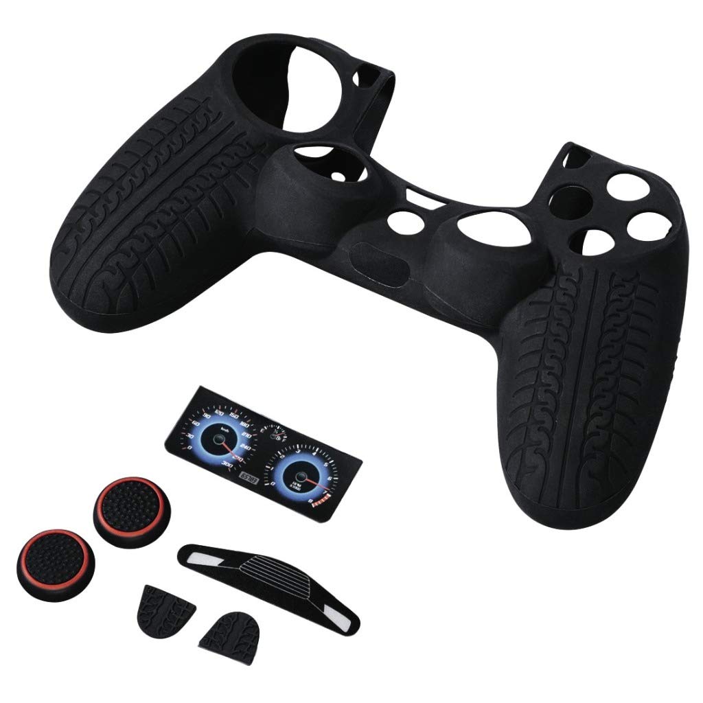 Hama 54490 7-In-1 Racing Set Access Pack for Dualshock 4 Controller PS4/SLIM/PRO