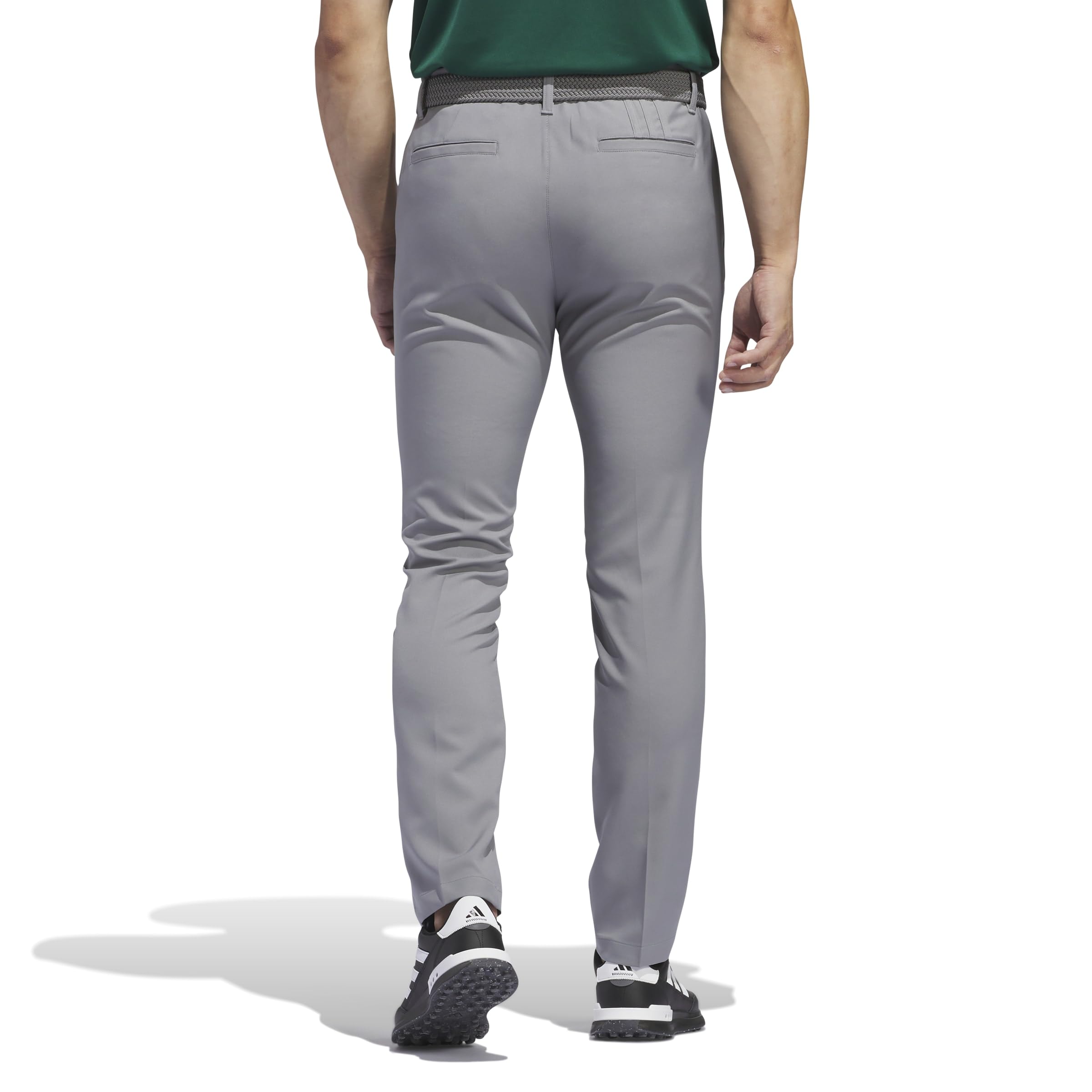 adidas Uomo Adi Advantage Tapered Golf Pants, Grey Three, 34W/32L
