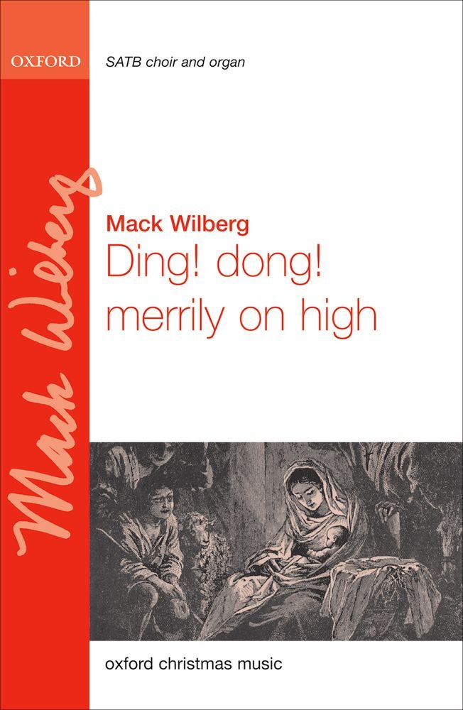 Ding! dong! merrily on high: SATB vocal score (organ version)