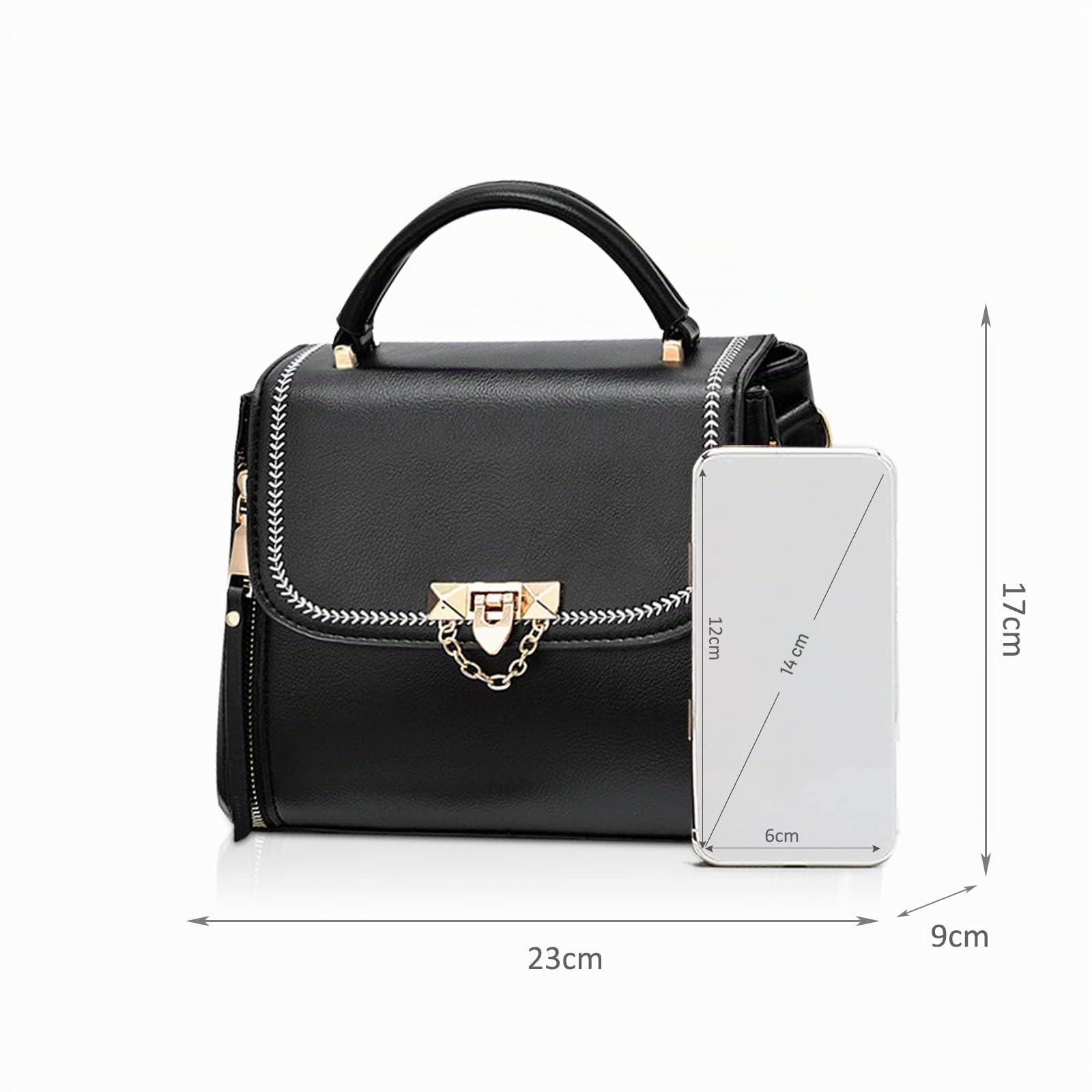 NICOLE&DORIS Borse per donna borsa in pelle donna borse tracolla per donna borse Borsa a Mano coccodrillo vera pelle