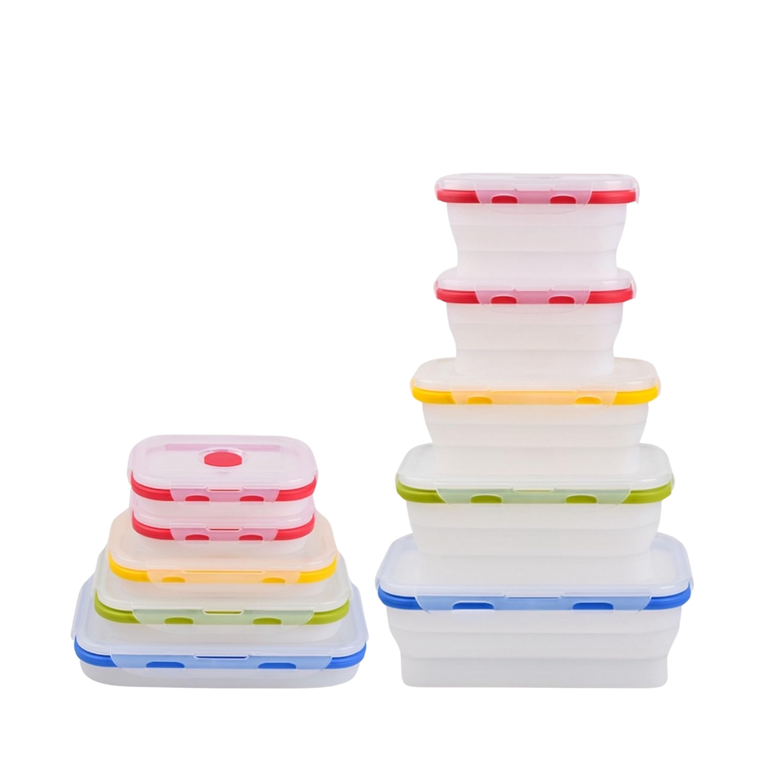 ECOBERI collapsible silicone food storage containers set